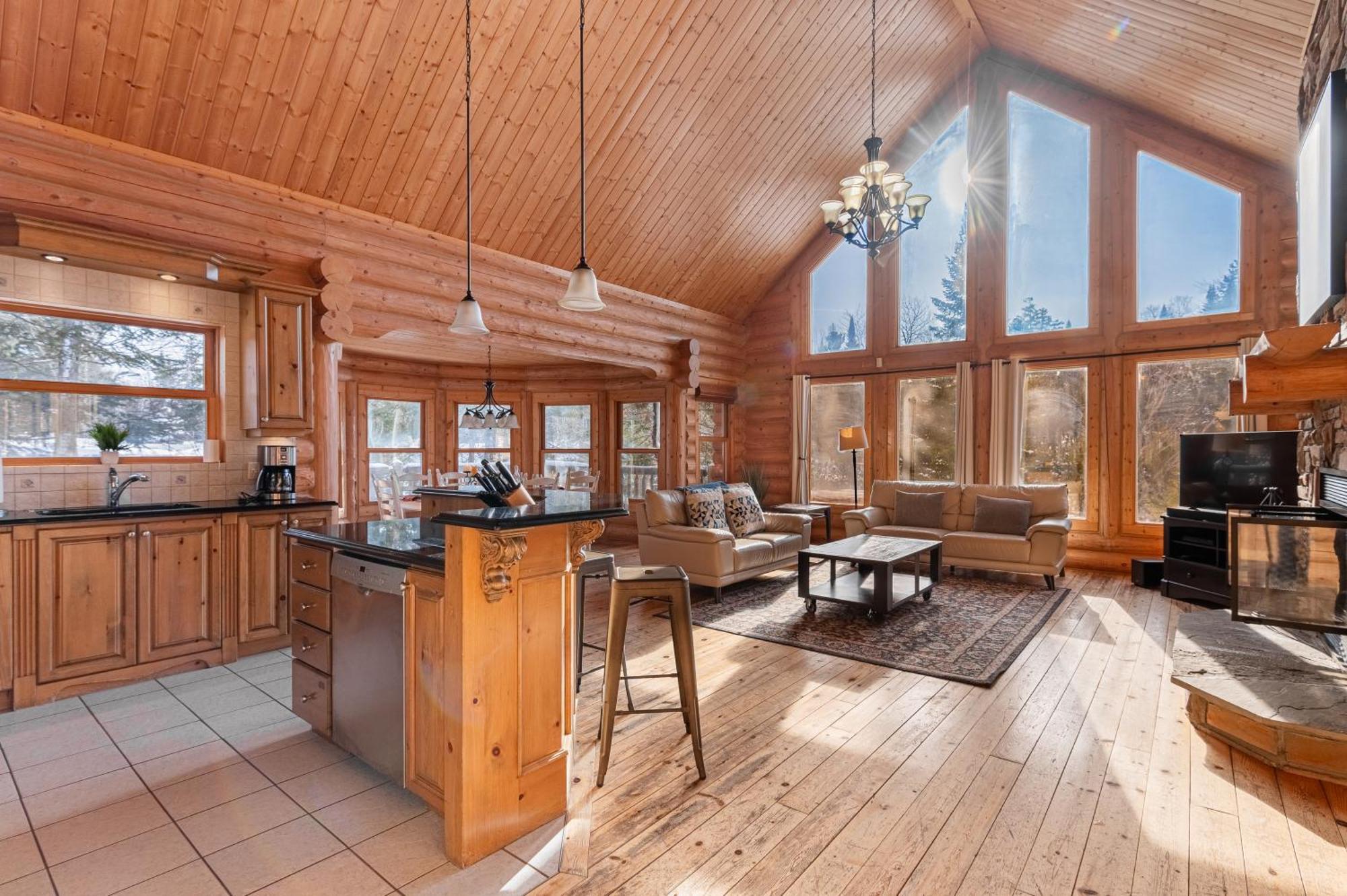 Fiddler Lake Resort Chalet 4 Cerf Mille-Isles المظهر الخارجي الصورة